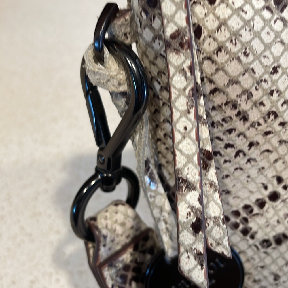 Margot New York Python Leather Pattern Clutch/Wri… - image 4